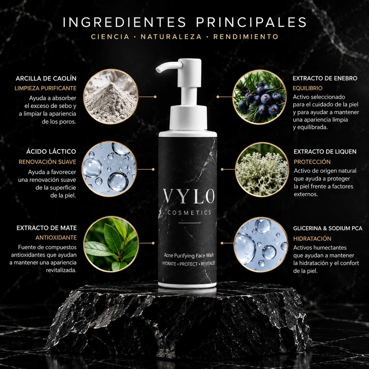 Limpiador Facial Purificante para el Acné