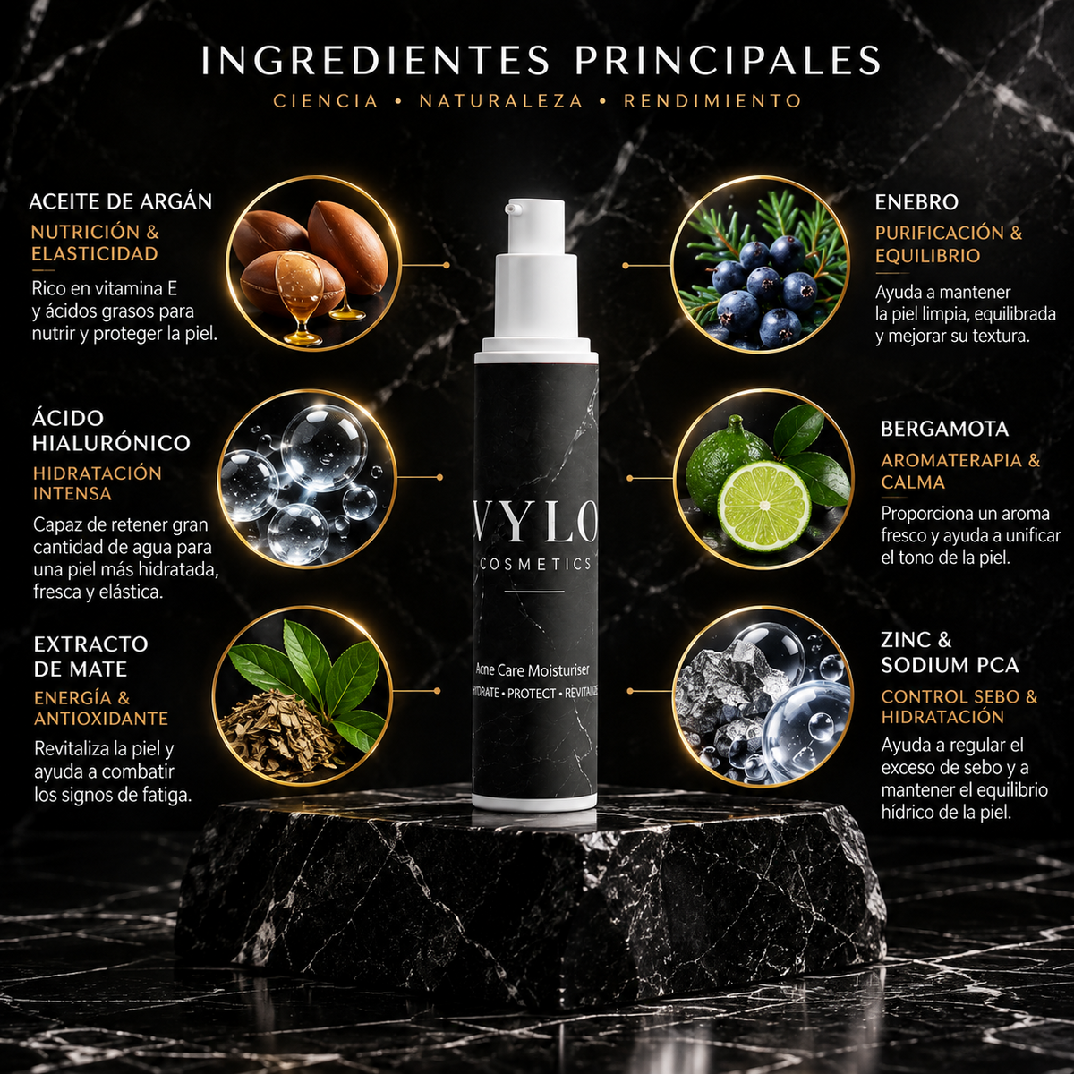 Crema Hidratante para el Cuidado del Acné